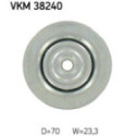 Deflection/Guide Pulley, V-ribbed belt SKF VKM 38240