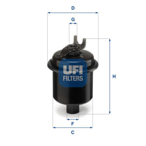Kütusefilter UFI 31.621.00