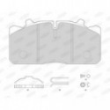 Комплект тормозных колодок, дисковый тормоз BERAL BCV29088TK