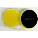 BRAYT 9333 Kiillotustyyny keltainen, tarrakiinnityksellä 150 × 25 mm