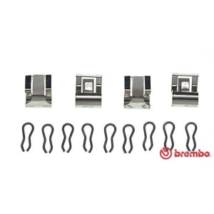 Accessory Kit, disc brake pad BREMBO A 02 203