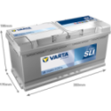 Стартерная аккумуляторная батарея VARTA 610402092K262
