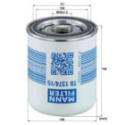 Õhukuivatuspadrun, suruõhusüsteem MANN-FILTER TB 1374/15 x