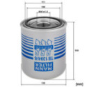 Air Dryer Cartridge, compressed air system MANN-FILTER TB 1394/6 x