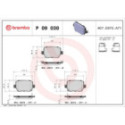 Piduriklotsi komplekt,ketaspidur BREMBO P 09 030