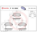 Piduriklotsi komplekt,ketaspidur BREMBO P 18 025X