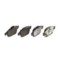Комплект тормозных колодок, дисковый тормоз BREMBO P 23 165X