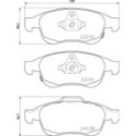 Brake Pad Set, disc brake BREMBO P 23 165X