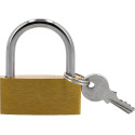 TOYA 77500 Brass Padlock 50 mm, 3 Keys