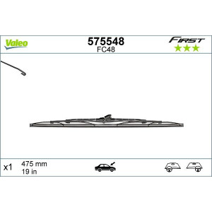 Wiper Blade VALEO 575548