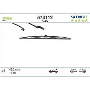 Wiper Blade VALEO 574112