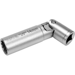 YATO YT-38512 Magneettinen sytytystulppahylsy 3/8", 14 mm, 88 mm, 12-kulmainen