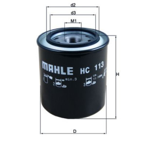 Hydrauliikkasuodatin, automaattivaihteisto MAHLE HC 113