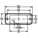 Position Light HELLA 2PF 961 167-021