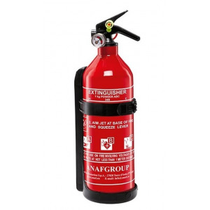 Fire extinguisher with pressure gauge 1kg Anaf