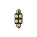 TULB328W pirn/LED/C5W 36mm/2tk/4*SMD5050/CANBUS