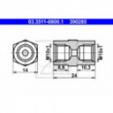 Adapter, brake lines ATE 03.3511-0800.1