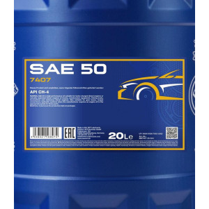 MANNOL 7407 SAE 50 MN7407-20 Mootori&otilde;li 20L