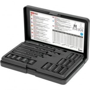 Комплект ручных разверток, шпильки KS TOOLS 150.1305