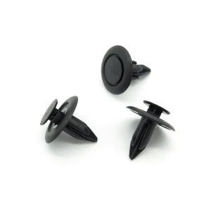 370443 Push Pin with Cap (BLACK), Mazda, Toyota, 6mm, dimensions 6&times;8&times;1cm