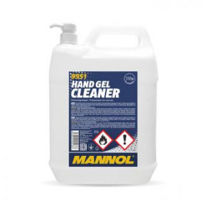 Hand Gel Cleaner – дезинфицирующий и очищающий гель для рук 5L MANNOL 9957 9551