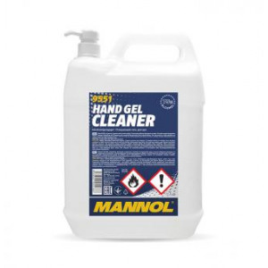 Hand Gel Cleaner on käte desinfitseeriv ja puhastav geel 5L MANNOL 9557 9551