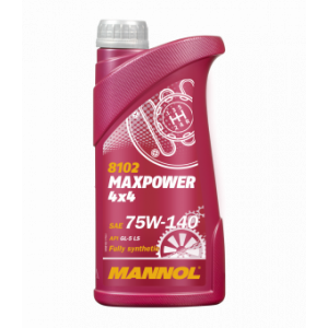 Трансмиссионное масло MANNOL Maxpower 4x4 1L 75W140