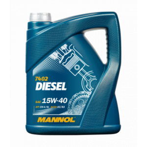 Минеральное масло MANNOL Diesel 5L 15W40