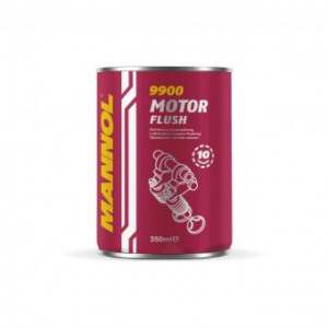 9900 Motor Flush on erikoispuhdistusaine,joka poistaa saostumat,lian10-min. 350ml MANNOL