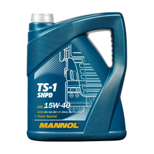 Минеральное масло MANNOL TS-1 5L 15W40