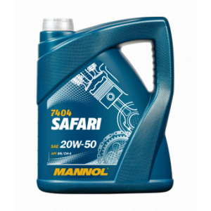 Минеральное масло MANNOL Safari 5L 20W50