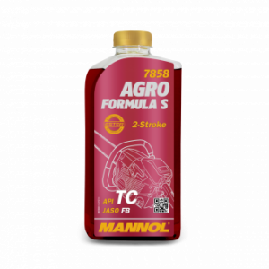 Двухтактное синтетическое масло MANNOL 1L Agro Formula S API TC