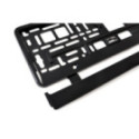 Amio Number plate BLACK