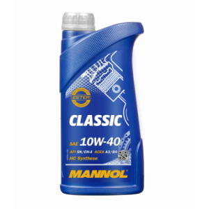 Полусинтетическое масло MANNOL Classic 10W40 1L