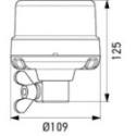 Strobe-type Beacon HELLA 2XD 066 146-011