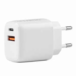 Seina kiirlaadija USB+USB-C 20W 230V PCH PRO-09