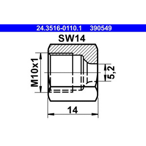 Mutter ATE 24.3516-0110.1