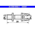 Holder, brake line ATE 24.3590-0002.1