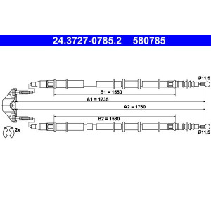 Tross,seisupidur ATE 24.3727-0785.2