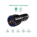 USB kiirlaadija12-24V 3,1A must