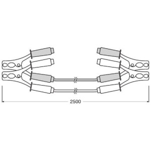 Käynnistyskaapeli OSRAM OSC060