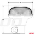 Vilkur 18LED toru külge FLAT R65 R10 12/24V Amio