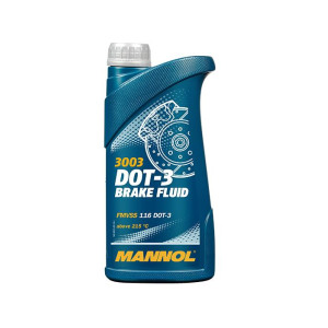 Жидкость тормозная MANNOL Brake Fluid DOT-3 500ml