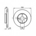 Тормозной диск BOSCH 0 986 478 996
