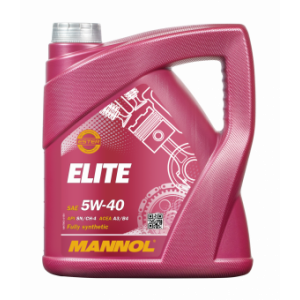 Täissünteetiline mootoriõli MANNOL Elite 5W40 4L