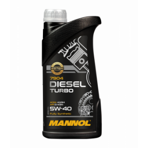 Täissünteetiline õli MANNOL Diesel Turbo 1L 5W40