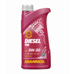 Täissünteetiline mootoriõli MANNOL Diesel TDI 5W30 1L