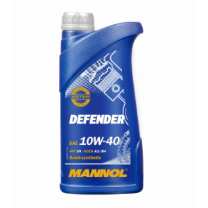 Полусинтетическое масло MANNOL Defender 10W40 1L