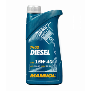 Минеральное масло MANNOL Diesel 1L 15W40