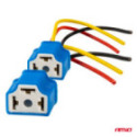 Ceramic sockets 2 pcs H4 AMIO